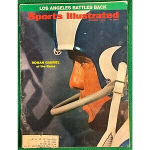 Vintage Sports Illustrated December 7, 1970 The RAMS Battle Back Roman Gabriel